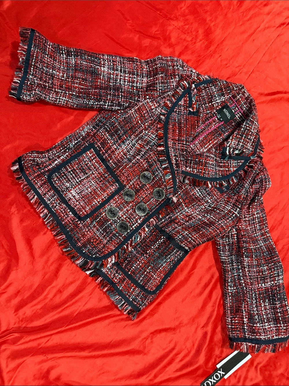 WOW POSHMARK - Authentic XOXO Tweed Blazer